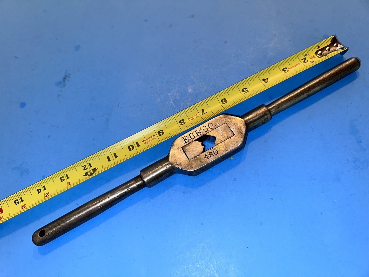 Vintage GT&D Greenfield Mass USA No 6 Adjustable Tap & Die Handle