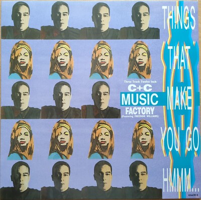 C & C MUSIC FACTORY   Things that make You go hmmm  COLUMBIA RECORDS 12  12 Inch