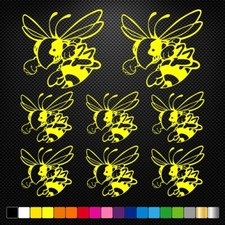 HORNET - 8 Decals Stickers Sponsors Car Bike Motorcycle Motocross MX ATV