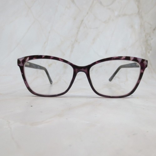 Eye Q Eyeglasses Frame SW445 Women's Purple Plastic Full Rim Cat Eye 52-15-140