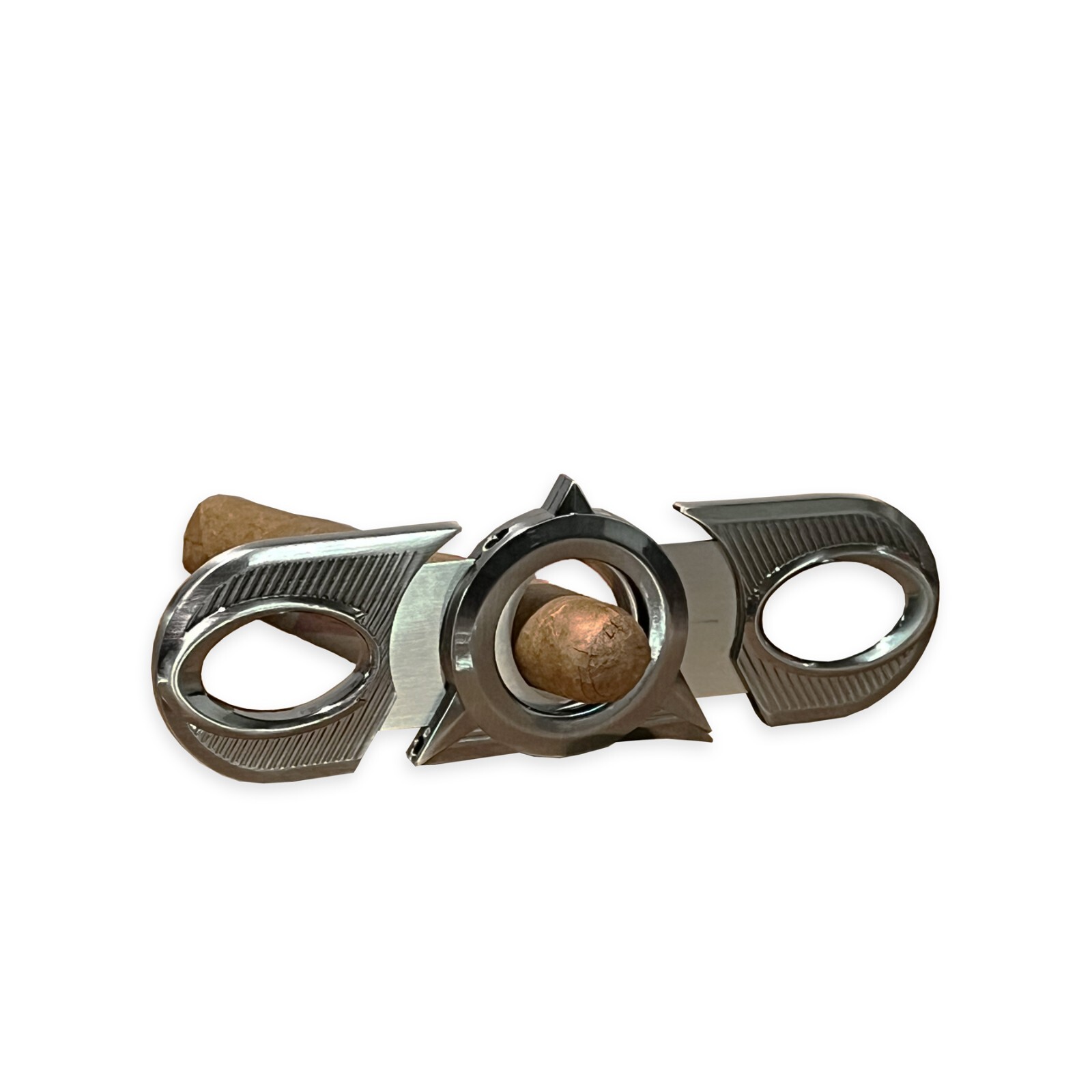 CAO Metal Double Guillotine Cigar Cutter