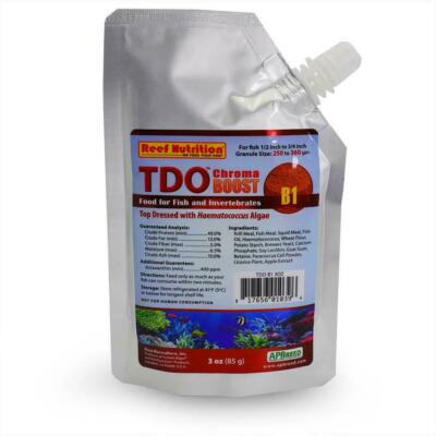 TDO-B1 Chroma Boost Fish Food (3 oz) - Reef Nutrition
