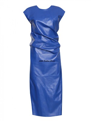 patent leather pink dress Vesta Embellished Leather Dress – Retrofete main image 1
