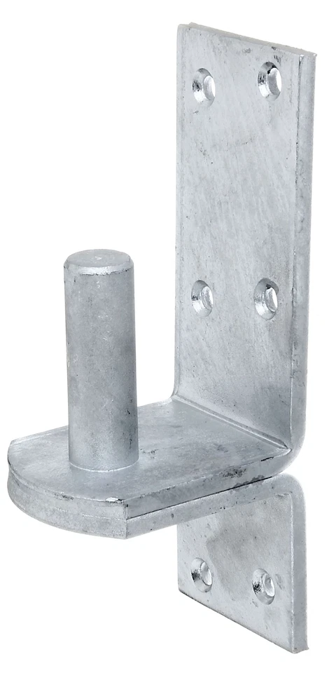 Alberts Kloben auf Platte, Feuerverzinkt Dornmaß Ø20 mm Platte 189 x 60 mm