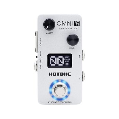 Hotone Omni IR Cab Impulse Response Cabinets Speaker Simulation Guitar Bass E...