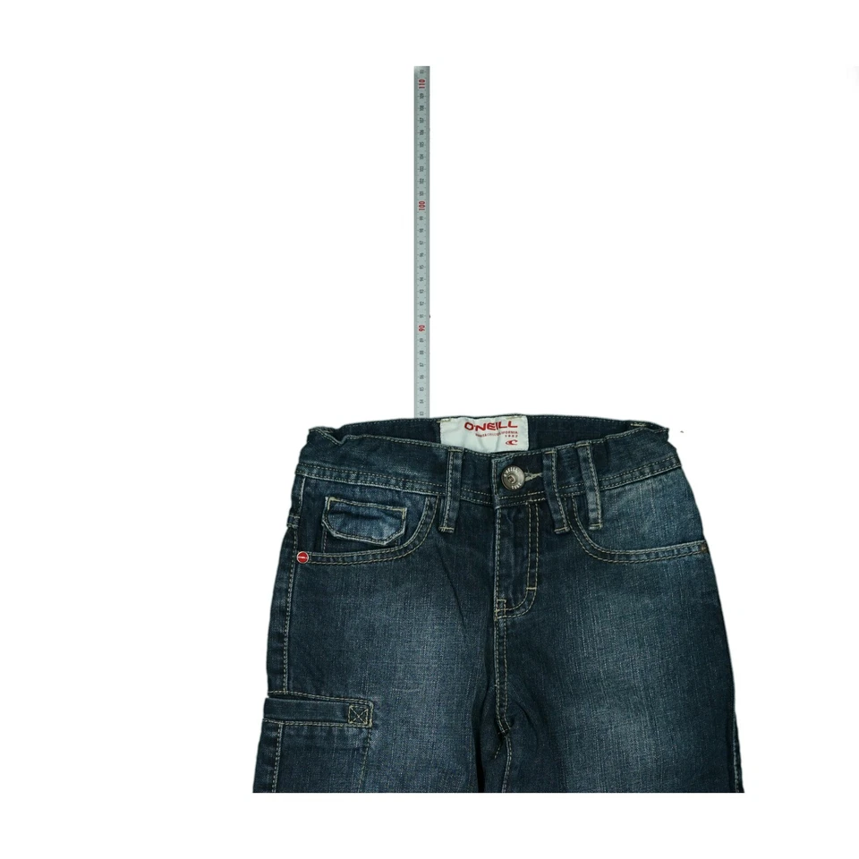 O'NEILL Kids мальчиков джинсы брюки грузовой расклешенный ноги 140 см. Б/у темно-синий новый - Изображение 2 из 4