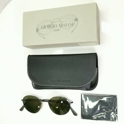 GIORGIOARMANI　VINTAGE Authentic Giorgio Armani 1997 Vintage Sunglasses Gunmetal Men