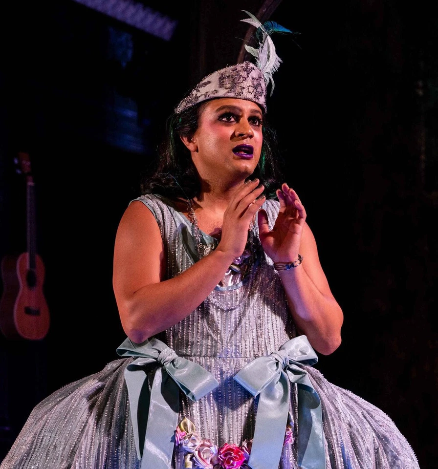 Unisex One-of-a-Kind Handmade Panier Dress Costume Mardi Gras, Halloween Cosplay - Image 2 of 4