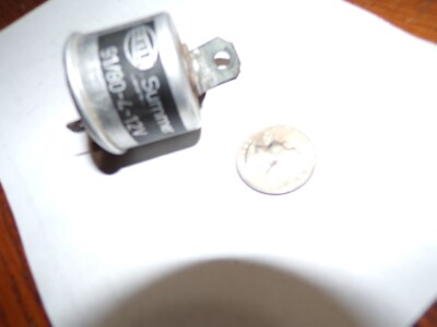USED W.GERMAN GENUINE HELLA#91/80-4-12V SUMMER 2-PRONG TURNSIGNAL FLASHER RELAY?