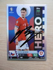 Patrik Schick Autogramm signed TC Topps Euro 2024 "Czechia"