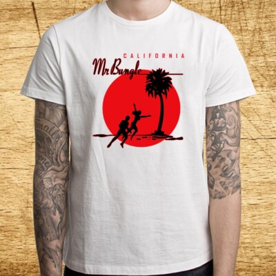 MR Bungle California Men's White Size S-5XL