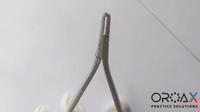 Pince Orthodontie NiTi Tie Back Hammer Head - Acier Inoxydable - Pour Laboratoire Dentaire