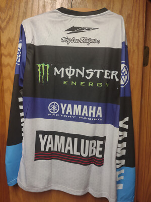 Yamaha Racing Monster Long Sleeve Shirt Jersey Enduro MTB