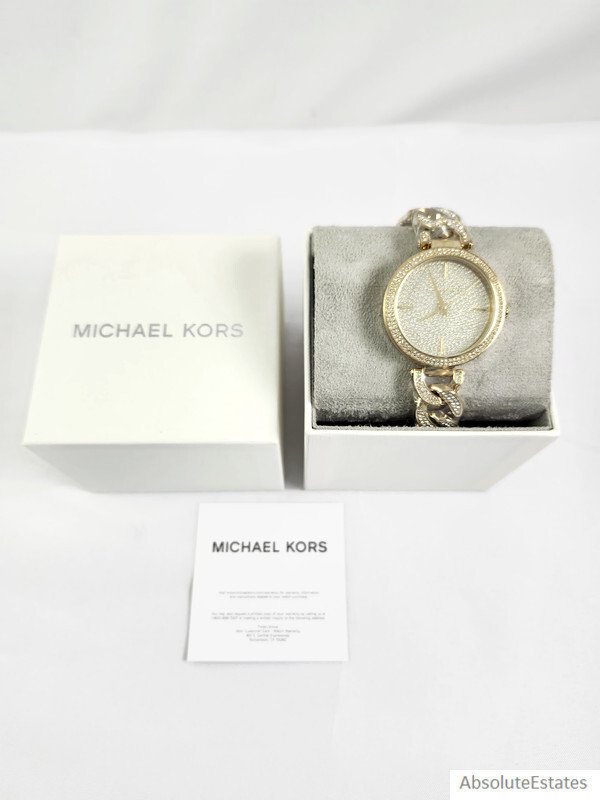 MICHAEL KORS マイケルコース PAVE COIN ブレスレット smk164 MICHAEL KORS マイケルコース PAVE COIN ブレスレット smk164