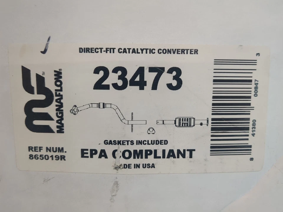 Convertidor catalítico Magnaflow 23473 para Cavalier 1999-2000 y/Sunfire Foto 2 de 2
