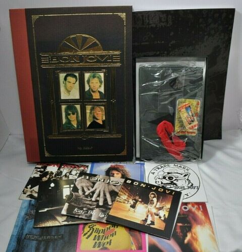 BON JOVI BOX 1 Japan tour 1996 Collectors Box 5000 limited Edition  w/Booklet | eBay