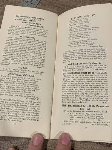 The Linebook R.H.L.Published by the Chicago Tribune 1926 - Picture 9 of 12