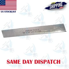 Cut Off Parting Blade High Speed Steel 1/8 Inch x 3/4 Inch x 6 Inch