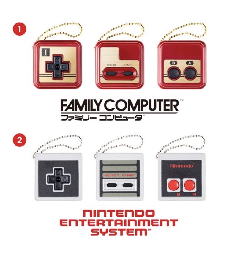 Nintendo TOKYO Controller Button Collection Capsule Toy Nintendo TOKYO Controller Button Collection Capsule Toy