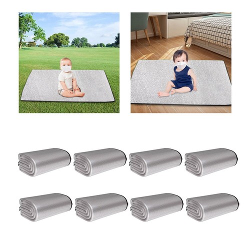 Foam Sleeping Mat Camping Mat Wear Resistant, Aluminum Foil Sleeping Mattress