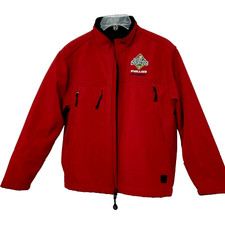 Antigua Light weight cold weather water resistant red coat Youth World series L