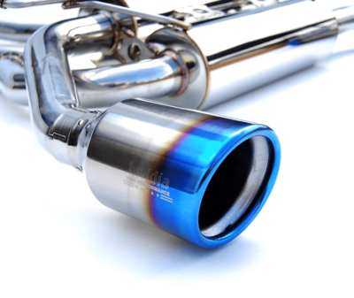 Invidia HS14IQ5GID Gemini CatBack Exhaust w/Burnt Tip 14-24