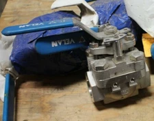 Velan 600 1-1/2" 316 Stainless Ball Valve 1440 PSIG
