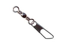 #12 Barrel Swivels with Safety Snaps 100pcs