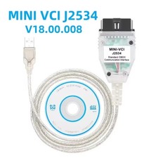 For Toyota Inspection Cable Us Obd Scanner Mini Vci Tis V18.00.008 Tis J2534