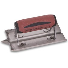 Marshalltown QLT Hand Groover 6" x 3" Steel Concrete Jointing Tool Soft Grip