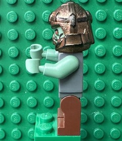 Lego Vintage Castle Fantasy Era Troll Warrior Minifigure with Cape