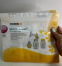 11 New Open Box Medela Quick Clean Micro-Steam Bags Disinfect Germs Treatment