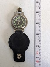 vintage Colibri Quartz pocket watch With Leather Case