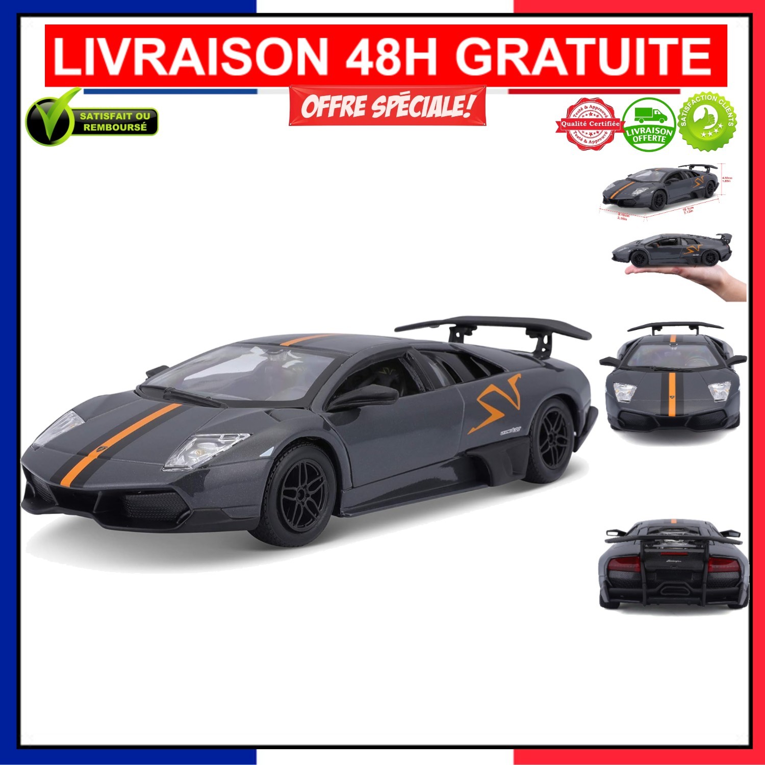 Lamborghini Murciélago LP 670-4 SV miniature le cadeau idéal pour passionné