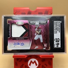 2022 Panini Certified Freshman Fabric Trey McBride Rookie Patch Auto RPA SGC /35