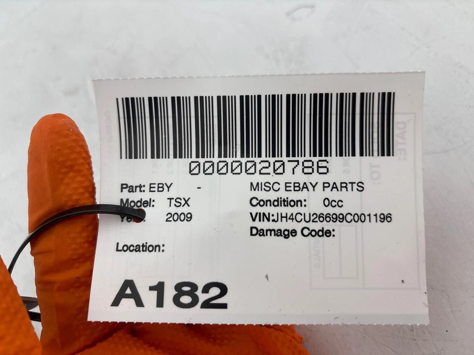 09-14 Actuador de cierre de cilindro de bloqueo de tapa de maletero Acura TSX con control remoto con llave abatible OEM Foto 2 de 4