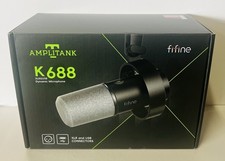 AmpliTank K688 Dynamic Microphone, XLR/USB Po...