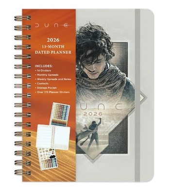 Insight Editions 2026 Dune 13-Month Weekly Planner (Spiral Bound)