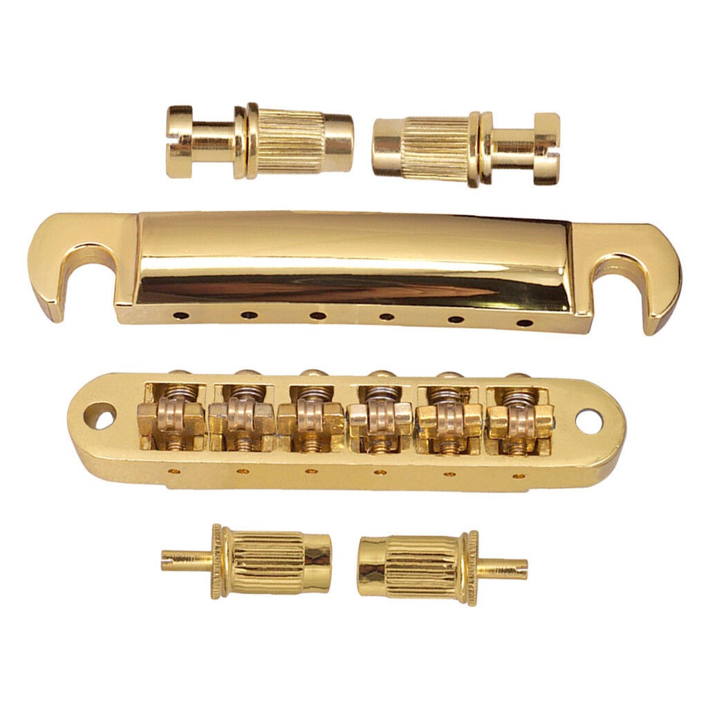 Roller Saddle Guitar Bridge Tailpiece Studs for Les Paul LP Epiphone SG ES