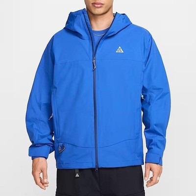 Nike ACG Morpho Storm Fit ADV Rain Jacket Blue Size S, M, L, XL