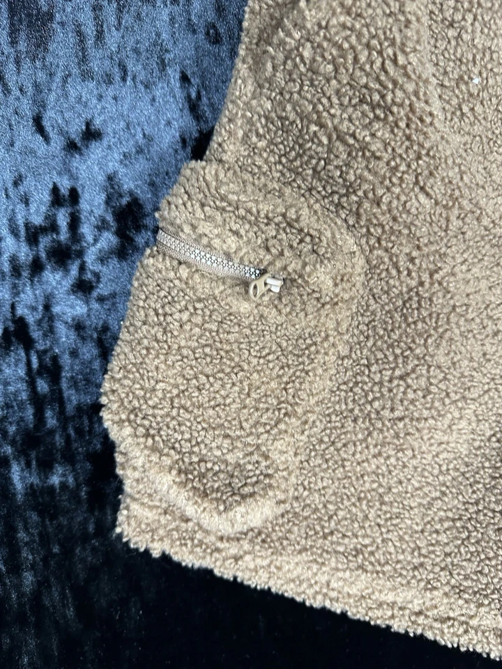 Pantalones Cortos de Carga Champion Urban Outfitters Exclusivos Teddy Sherpa Para Mujer M Marrón Foto 3 de 4