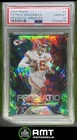 Patrick Mahomes II PSA 10 2023 Panini Prizm Prizmatic Green Ice Chiefs #2 3876