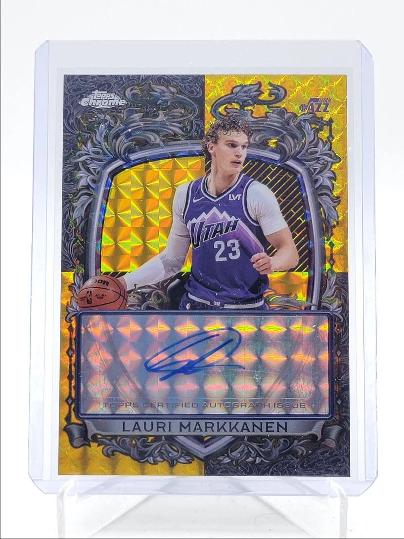 Lauri Markkanen Basketball Sports Trading Cards & Accessories
