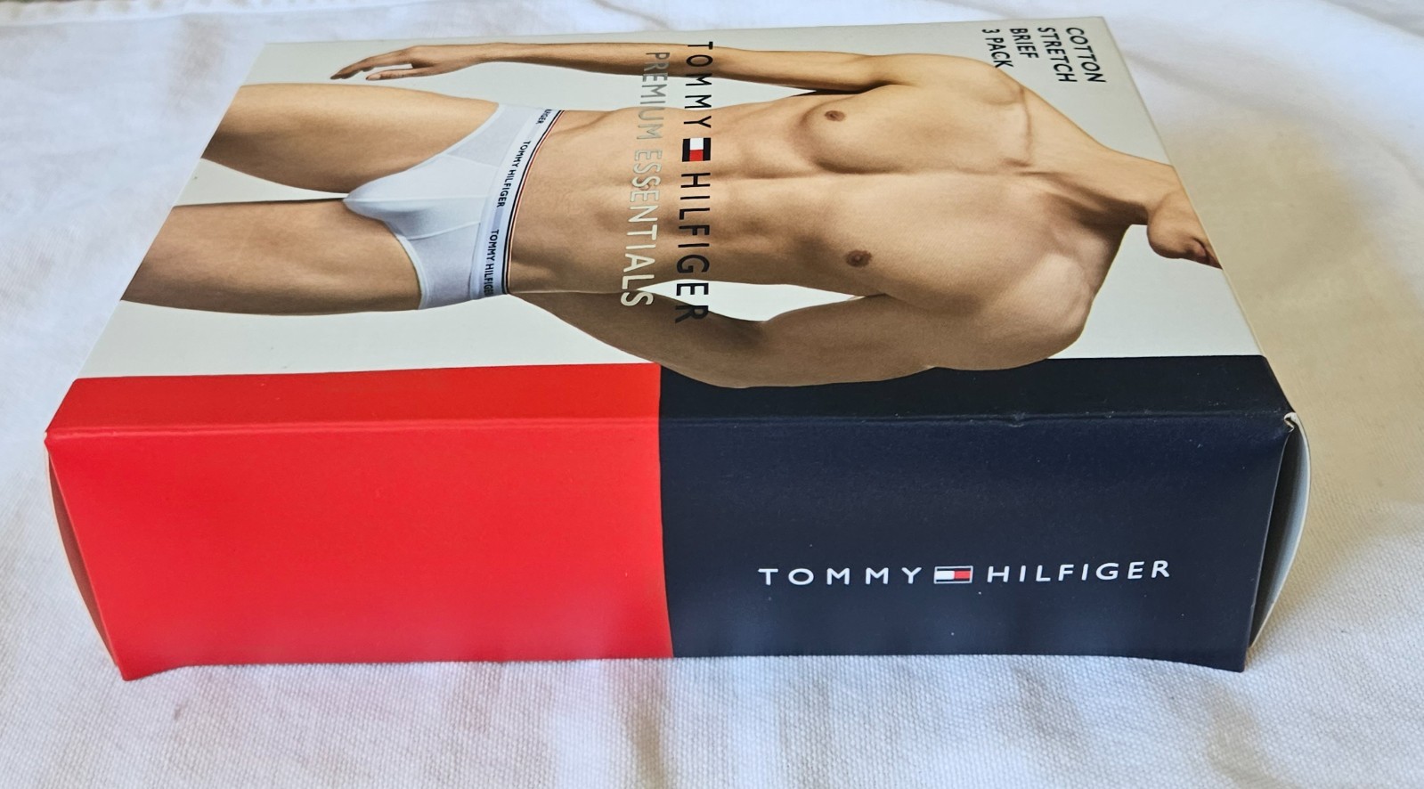 Tommy Hilfiger Men's Cotton Stretch Briefs 3-Pack - Medium Size image 6