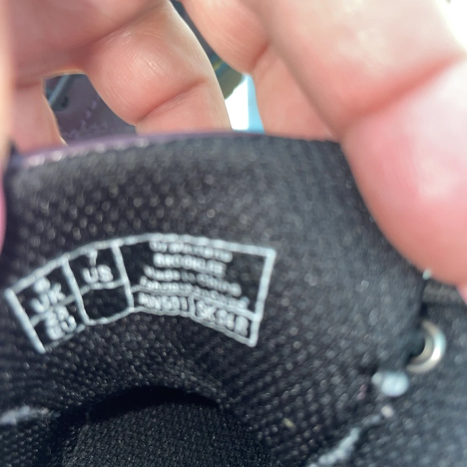 D4566(无盒)anfibio bimba GIRL 紫色 DR. Martens 靴子鞋 — 第 4/4 张图片