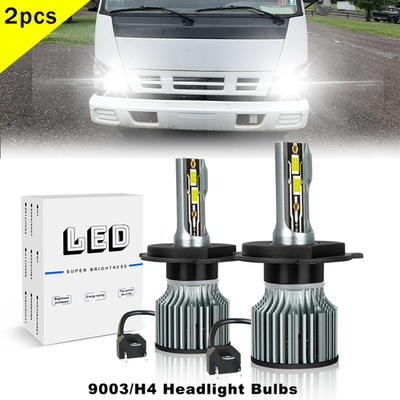 #ad LED For Isuzu NPR PPR HD 2006 2013 Headlight Hi Lo Beam Bulbs 6000K 2x Bulbs Kit $25.89