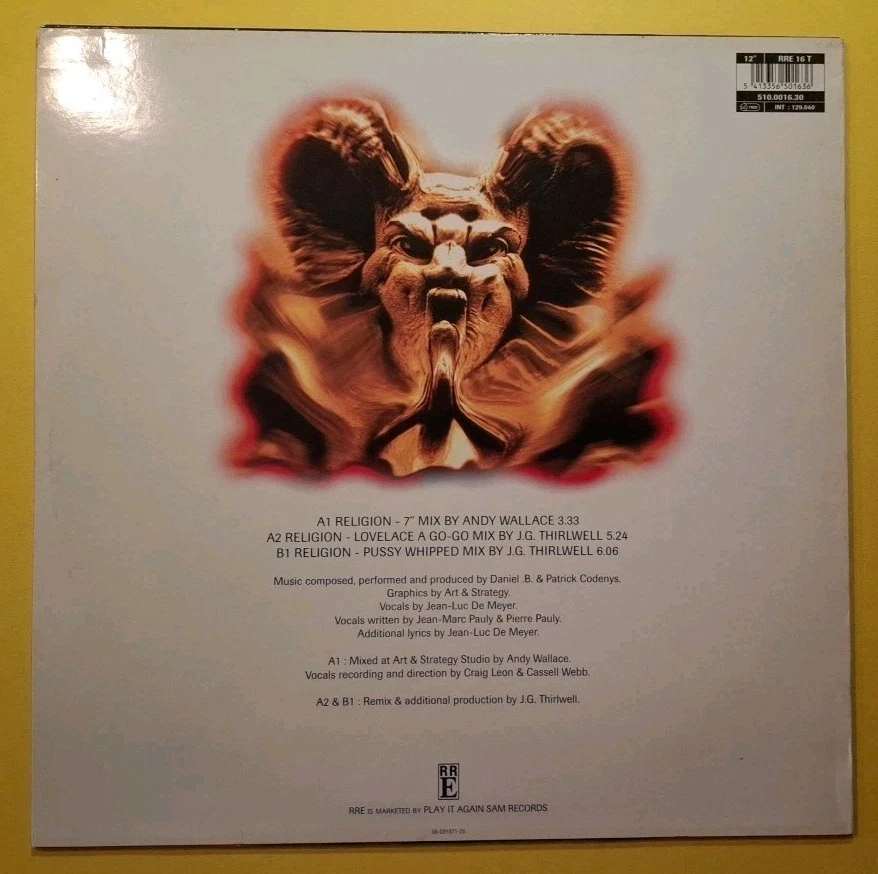 Front 242 - Religion - Lp - Bild 2 von 2