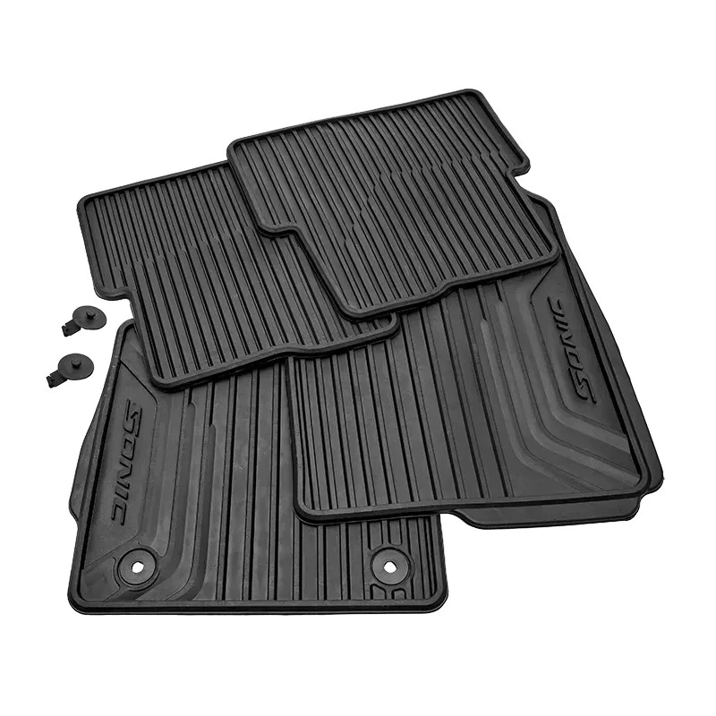OEM GM 2014-2020 Chevy Sonic Front Rear All Weather Floor Mats Black 42556016 Foto 2 de 3