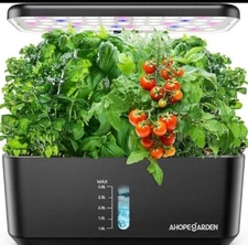 Garden Hydroponics Growing System: 10 Pods Plant Germination Kit New
