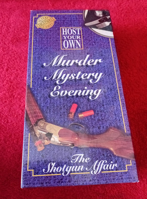 Host Your Own Murder Mystery Evening ''The Shotgun Affair'' Cheatwell Games, versiegelt